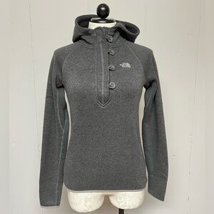 Ladies north face pull over hoodie sweater
